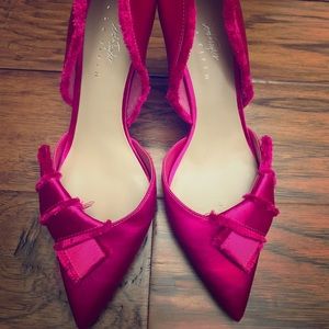 Hot Pink Stiletto Heel